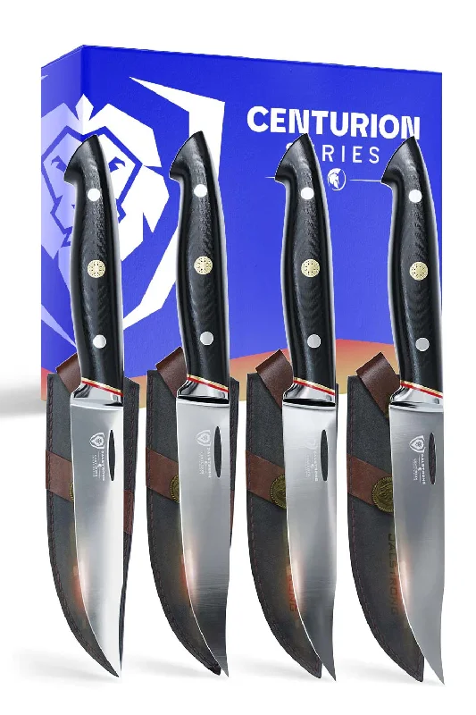 Steak Knife Set - 4 Piece | 5" Blade | Centurion Series | Dalstrong ©