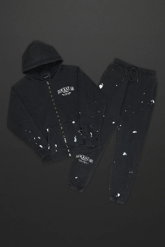 Fletcher Grey Hoodie Track Set