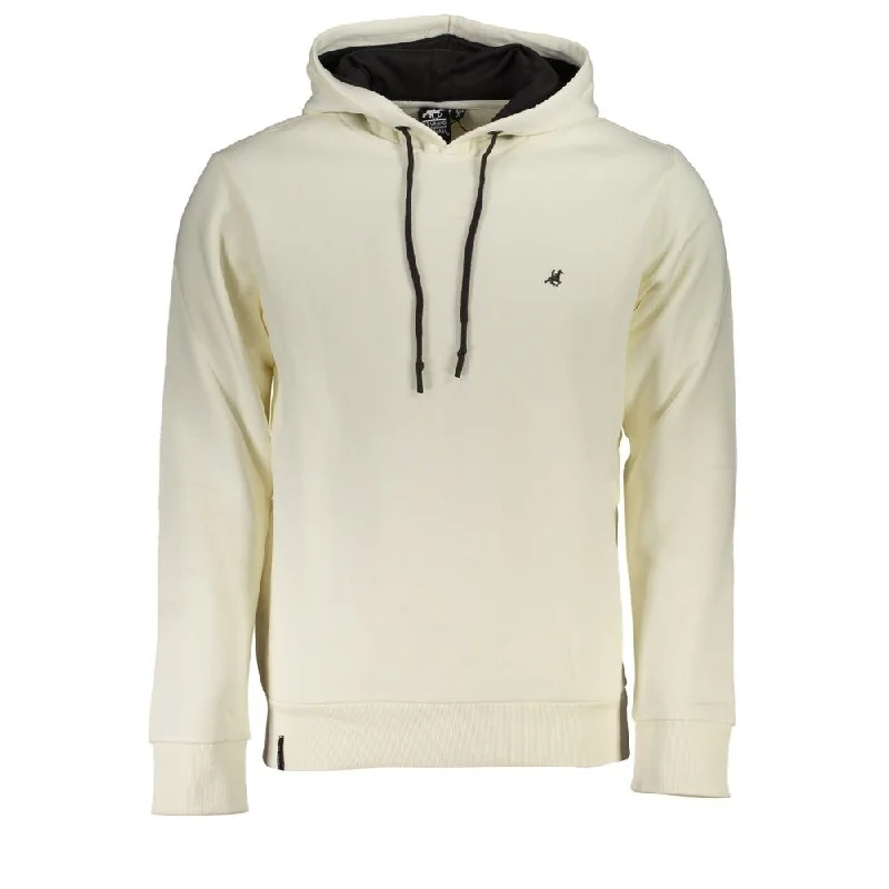 U.S. Grand Polo Elegant Hooded Sweatshirt with Embroidery Men's Details