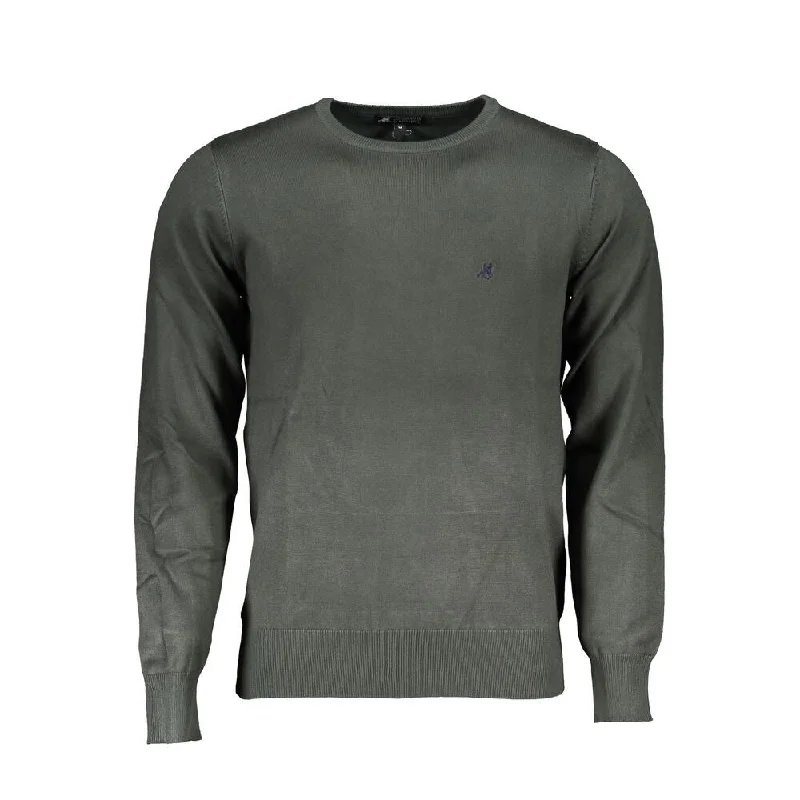 U.S. Grand Polo Green Nylon Men's Sweater