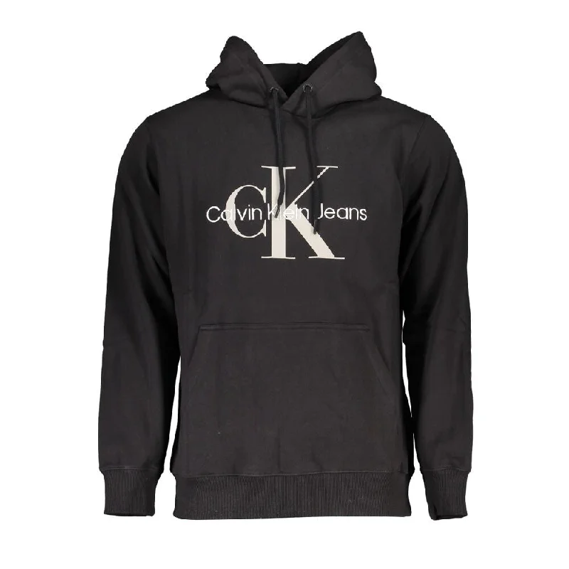 Calvin Klein Sleek Organic Cotton Hooded Men's Sweatshirt