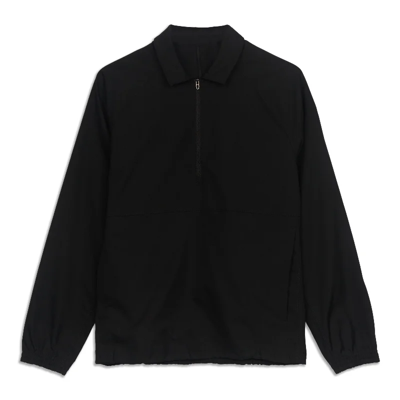 Collared Half-Zip Jacket - Resale