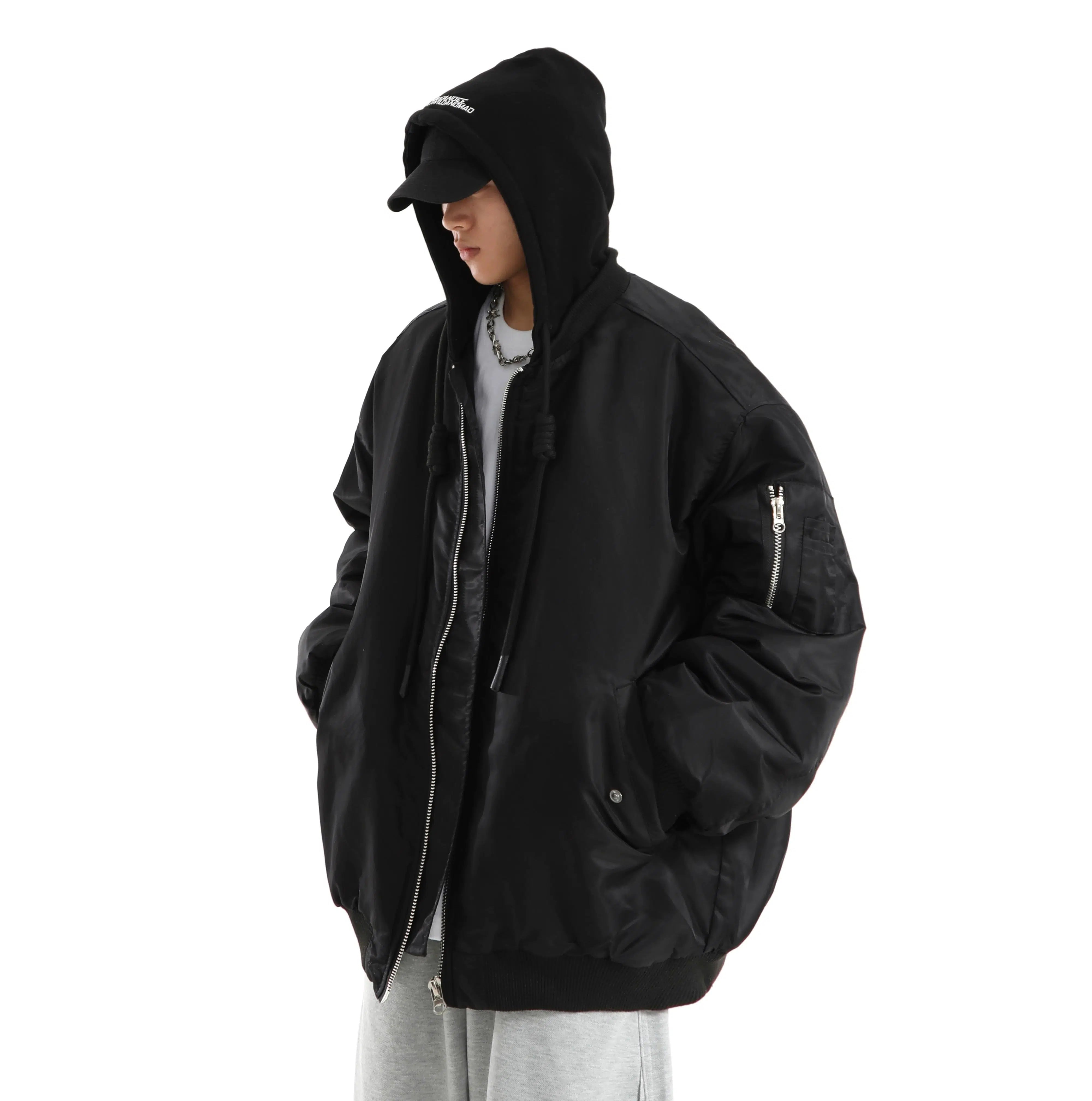 Hooded Cotton-Padded Jacket