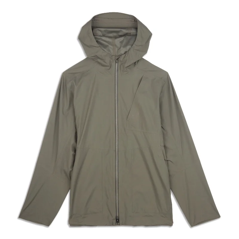 Waterproof Full-Zip Rain Jacket - Resale