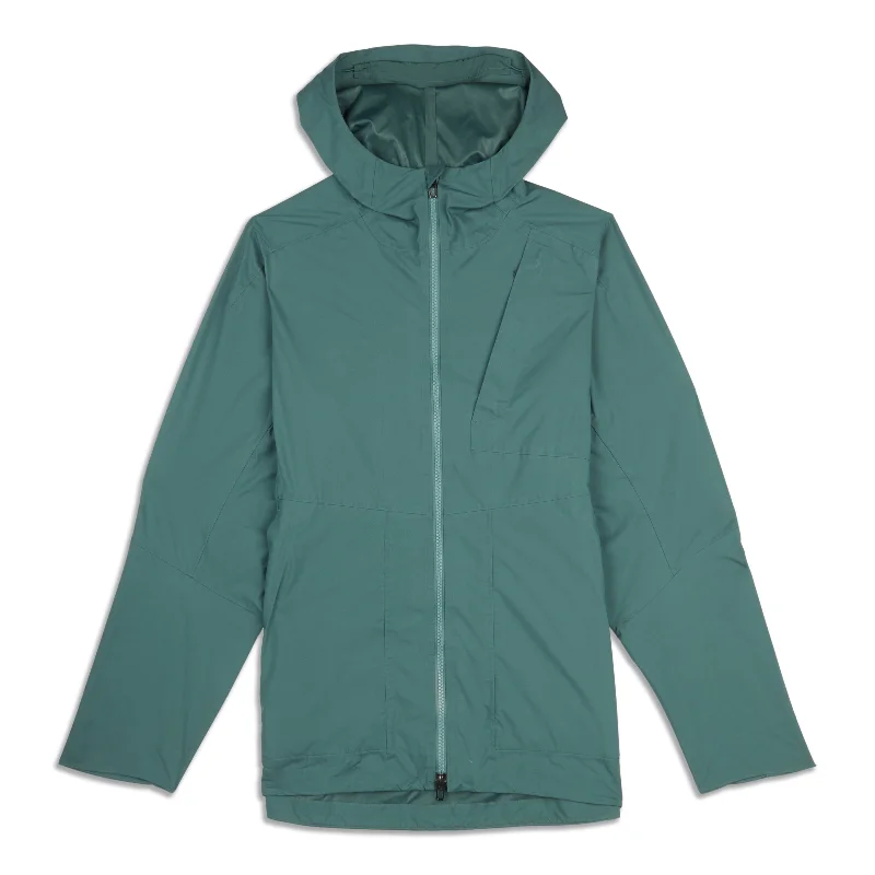 Waterproof Full-Zip Rain Jacket - Resale