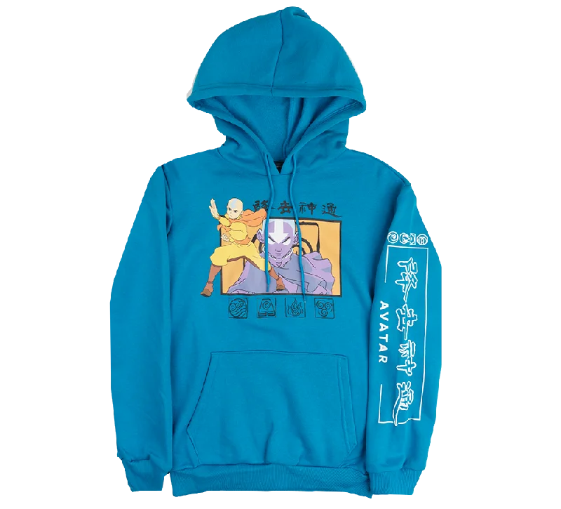 AVATAR THE LAST AIRBENDER HOODIE BLUE - 4ATV0038CL