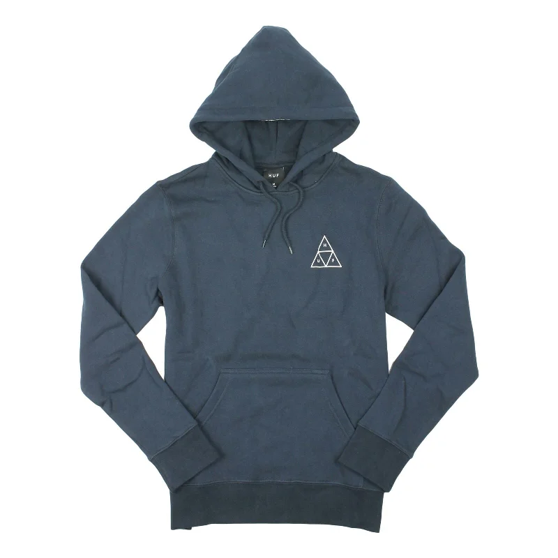 HUF ESSENTIALS TT PO HOODIE NAVY BLAZER