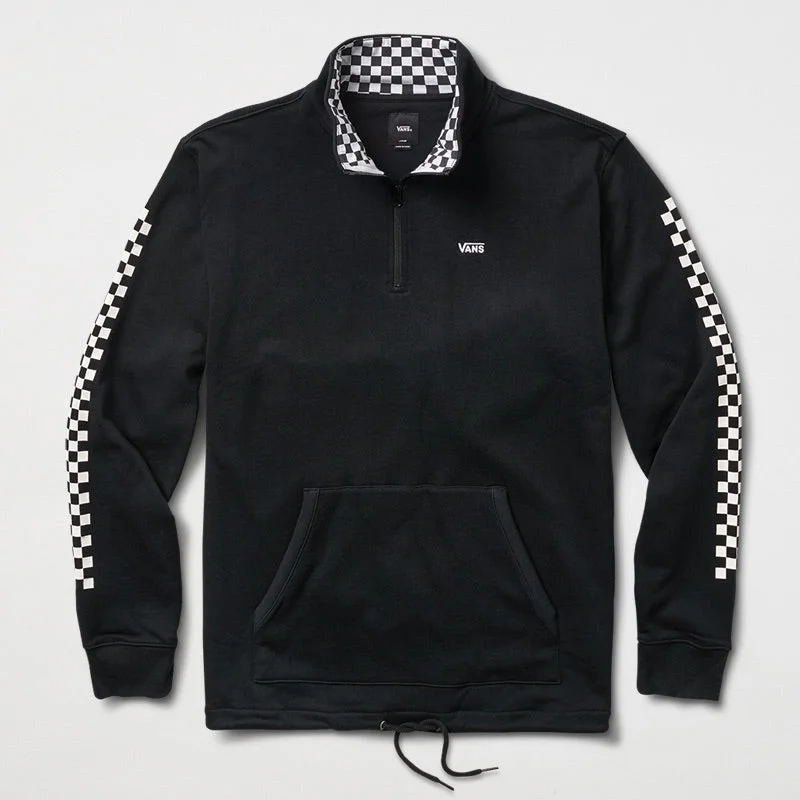 VANS VERSA QZP BLACK-CHECKERBOARD HOODIE