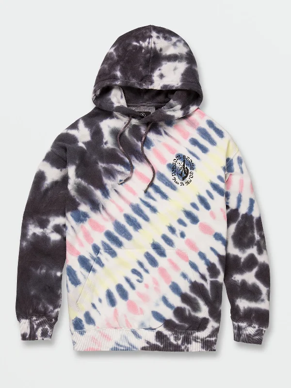 VOLCOM HAND HELD PULLOVER HOODIE MULTI COLOURED