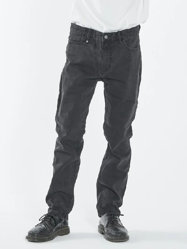 Bones Denim Jean - Aged Black