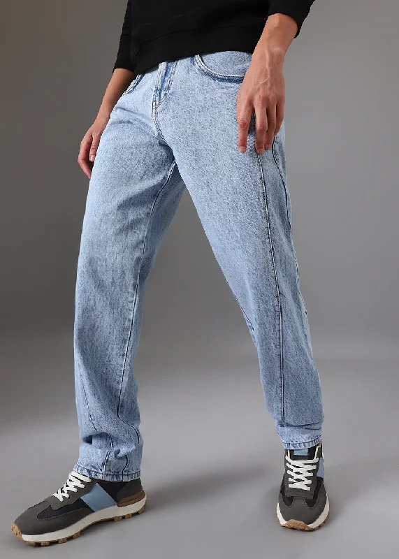 Breeze Blue Straight Fit Denim