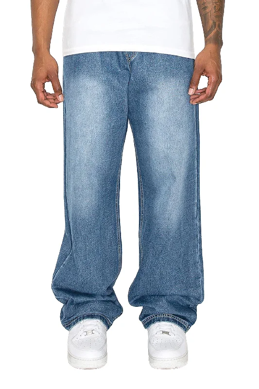 Men's Essential Baggy Denim Jogger Jeans