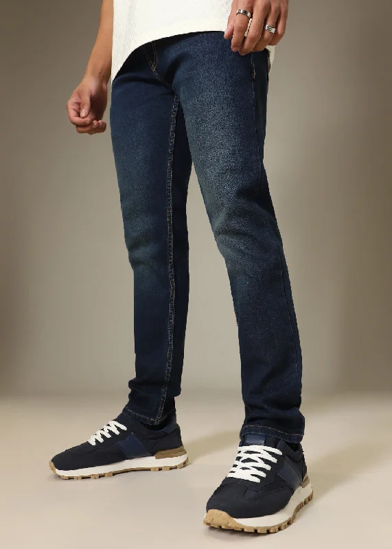 Mirage Blue Slim fit Jeans