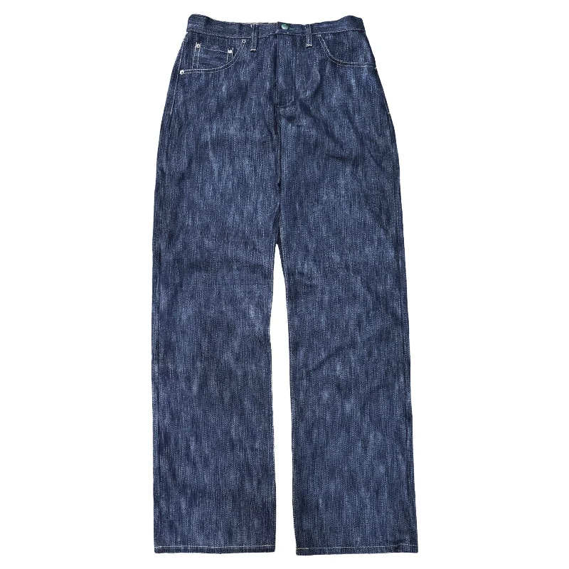 NEW Smokestack Tokushima Shoai Hank Dyed denim (Natural plant dyed Indigo)