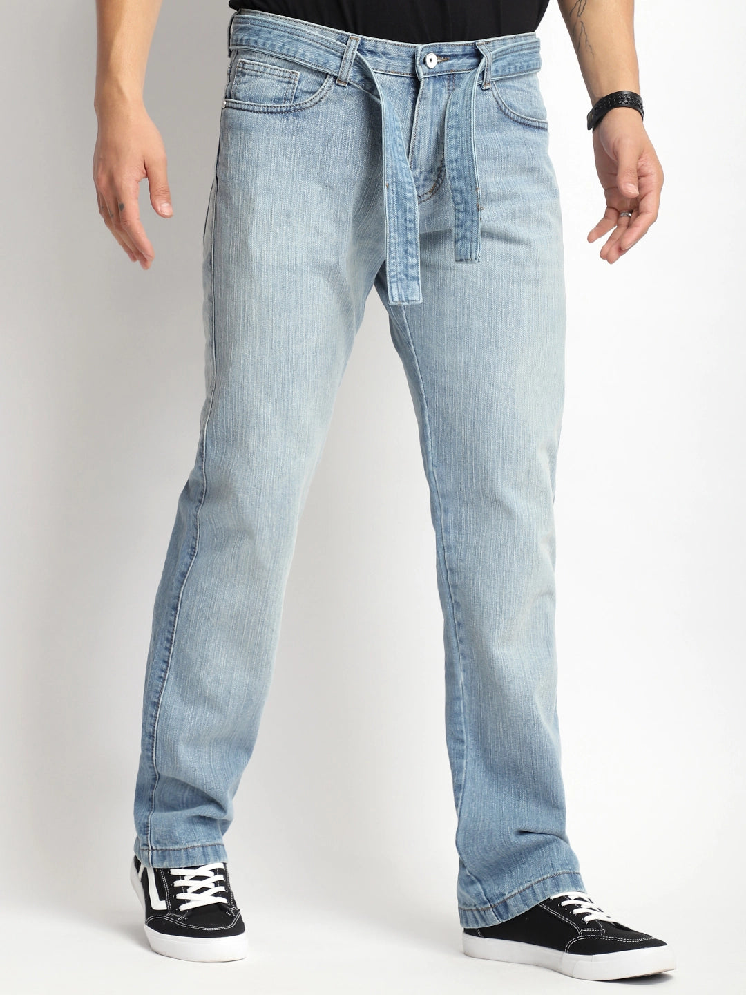 Urban Belt Tint Blue Denim Jeans