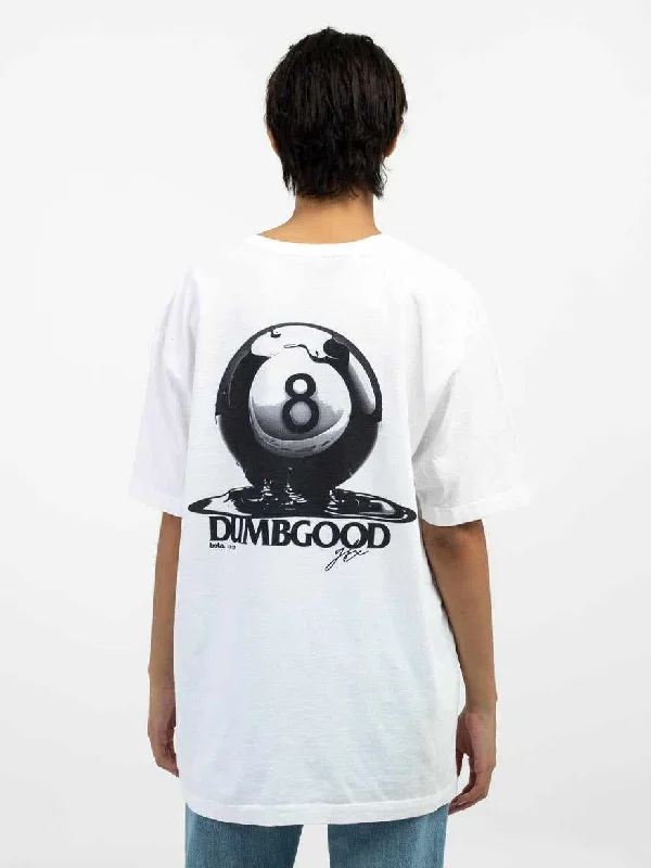 8 Ball White Tee