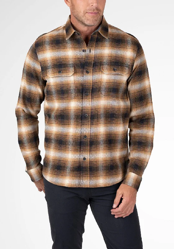 Airotec® Plaid Stretch Flannel Shirt