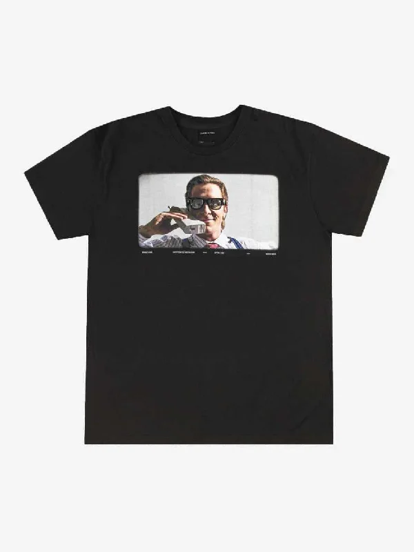 Patrick Bateman Phone Black Tee