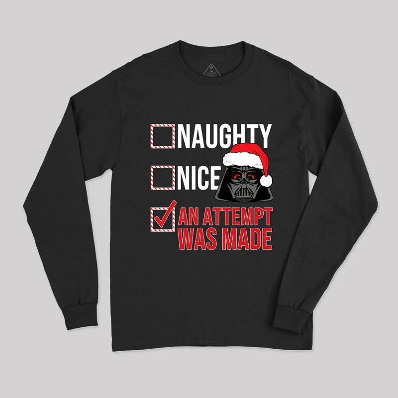 Checklist Geek Long Sleeve T-Shirt