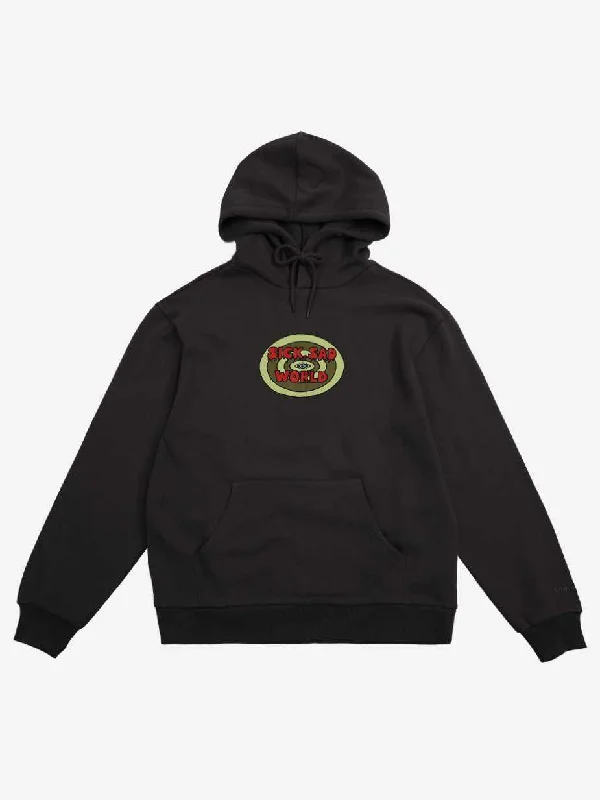 Sick Sad World Brown Hoodie