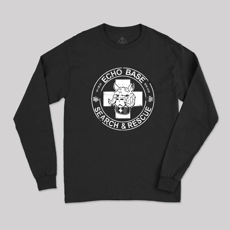 Echo Base Search & Rescue Geek Long Sleeve T-Shirt