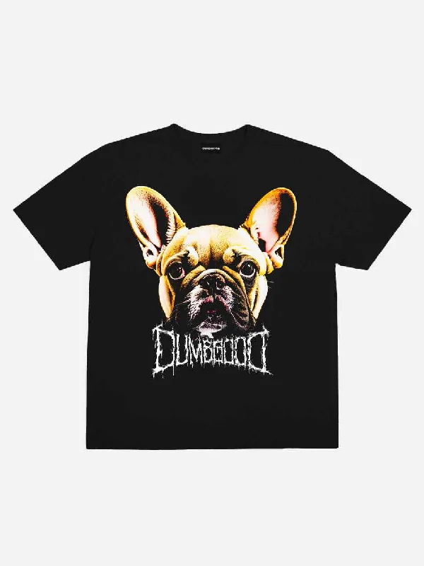 Frenchie Black Tee