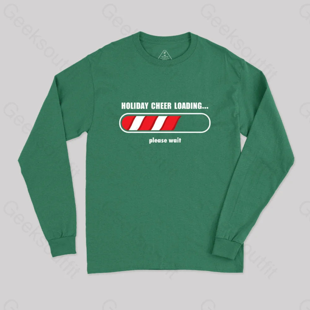 Holidays Loading Geek Long Sleeve T-Shirt