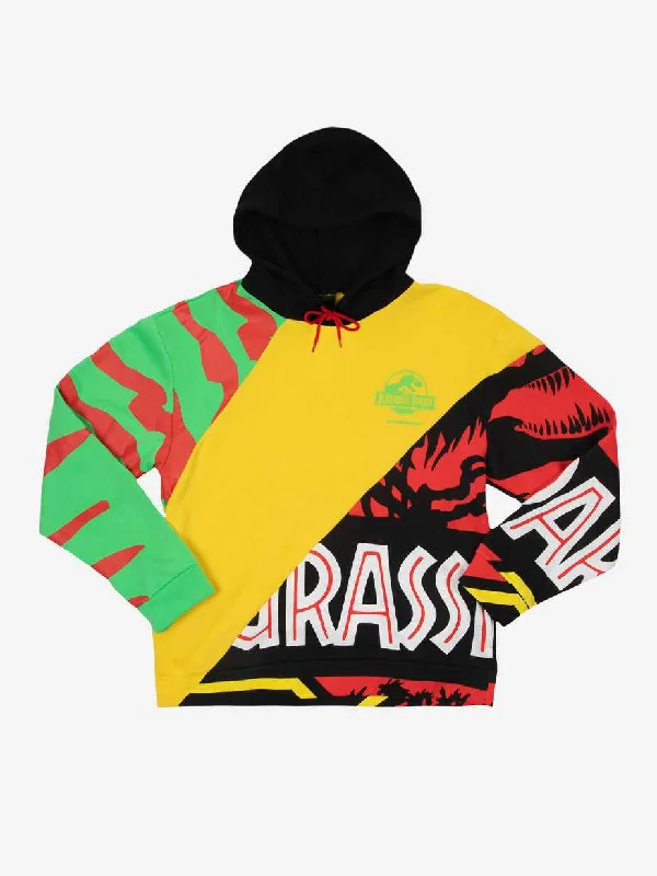 Panel Split Hoodie