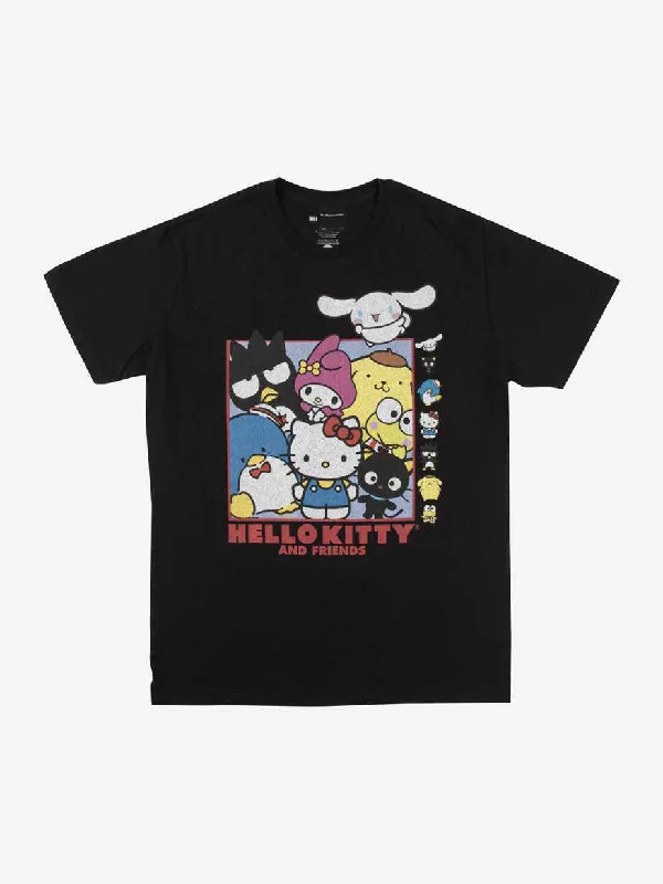 Hello Kitty & Friends Black Tee