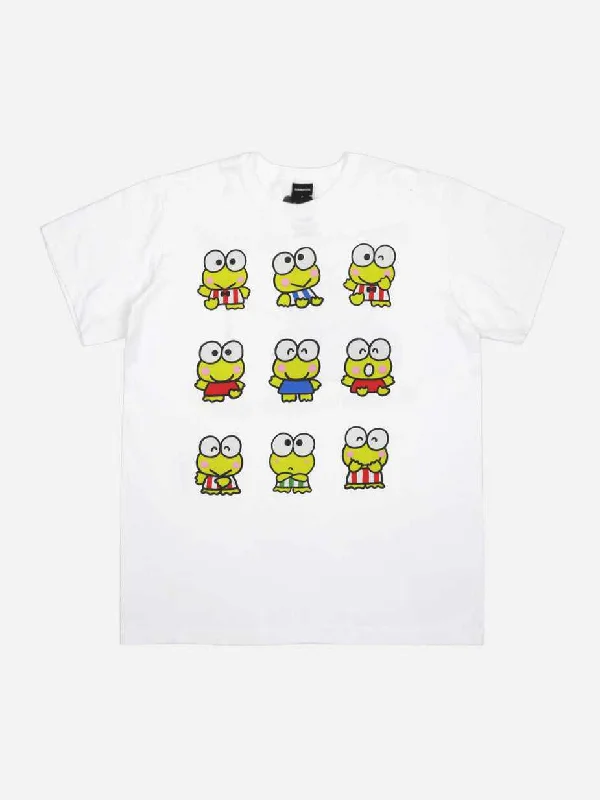 Keroppi Good Day White Tee