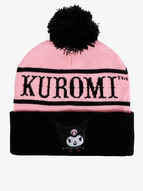 KUROMI POM BEANIE