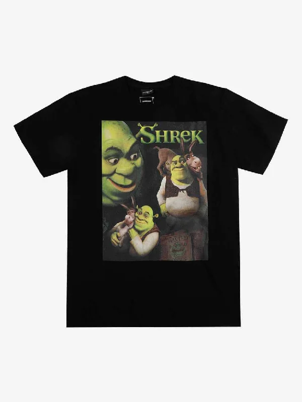 Shrek & Donkey Black Tee