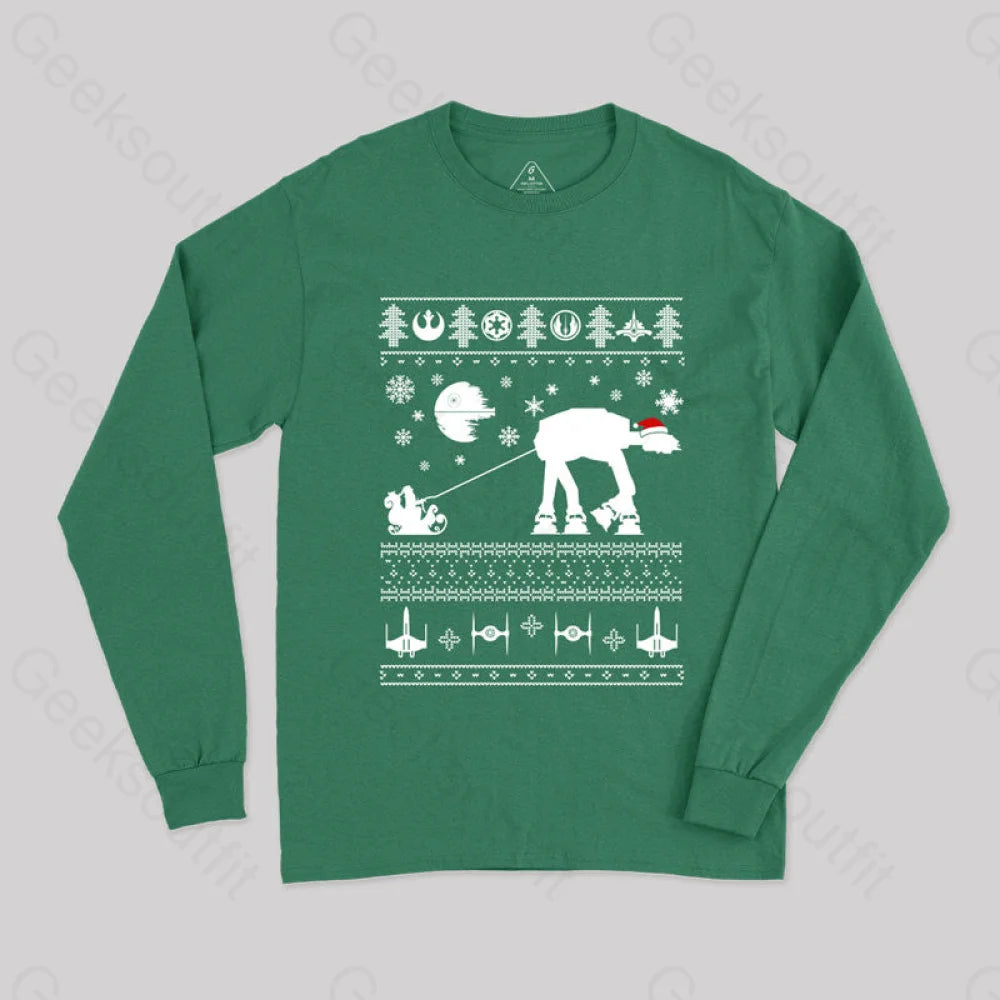 Snow Walker Christmas Long Sleeve T-Shirt