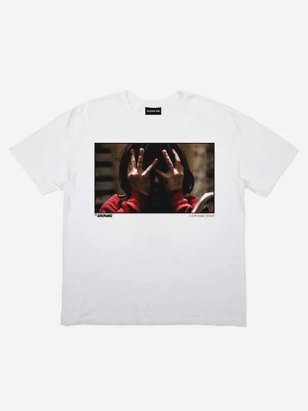 Cover Your Eyes White Tee