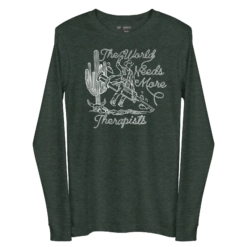 TWNM- Therapists Long Sleeve T-Shirt Dark Colors