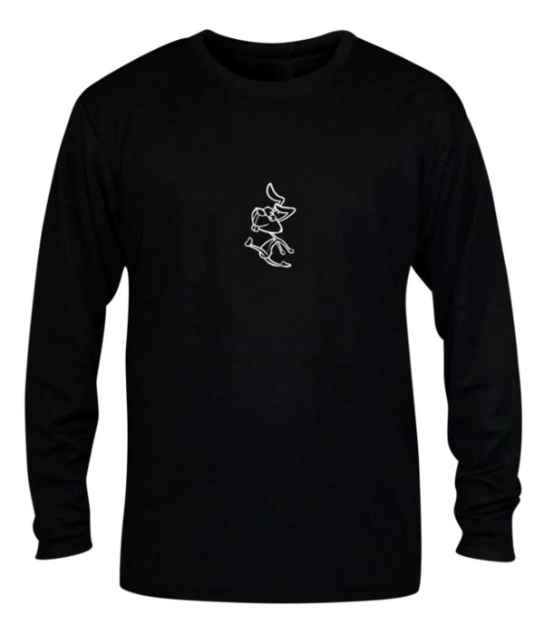 Unisex Reflective Long Sleeve Shirt - 2 Speeds Rabbit