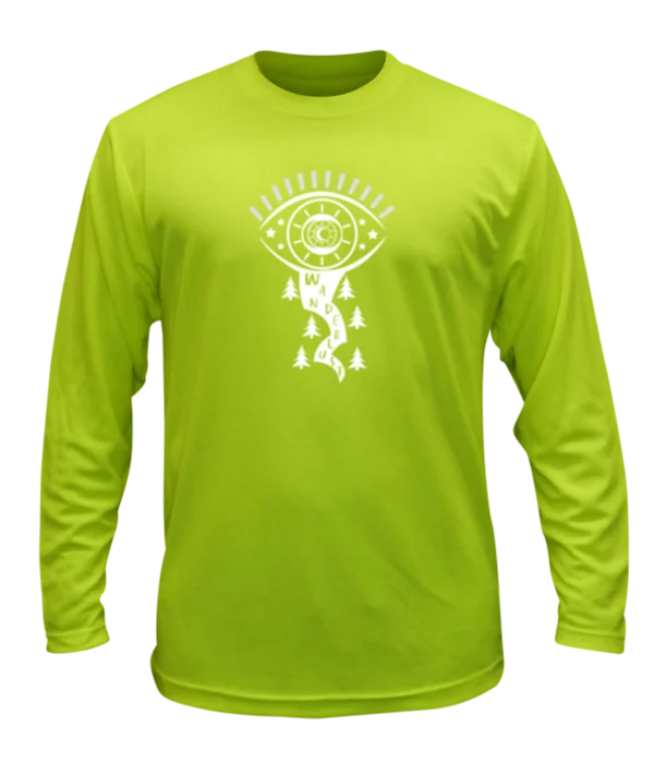 Unisex Reflective Long Sleeve Shirt - Wanderlust