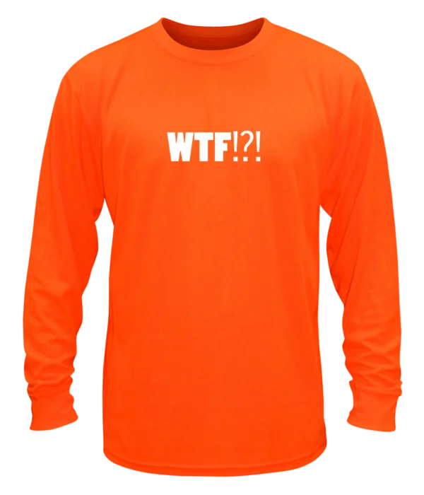 Unisex Reflective Long Sleeve - Where's the Finish?