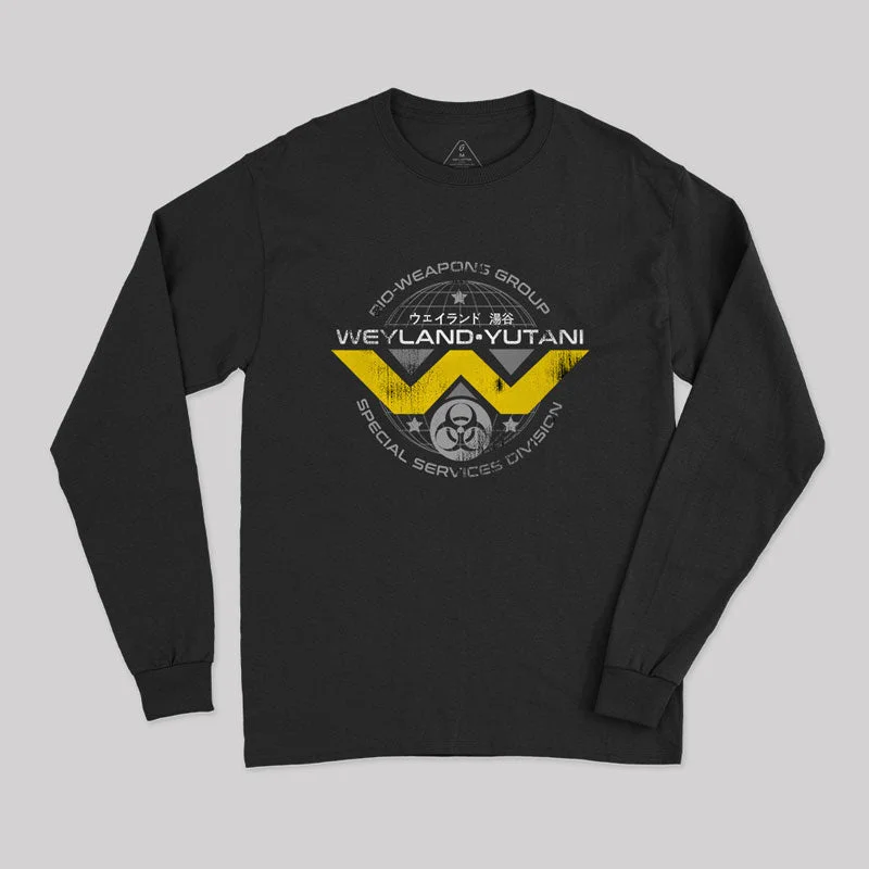 Weyland Yutani Scifi Geek Long Sleeve T-Shirt