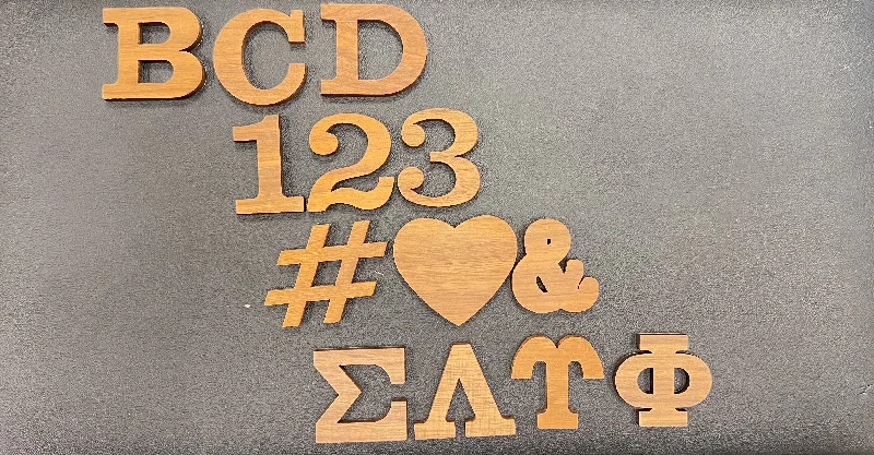 Peel-n-Stick Letters (1.5 in)