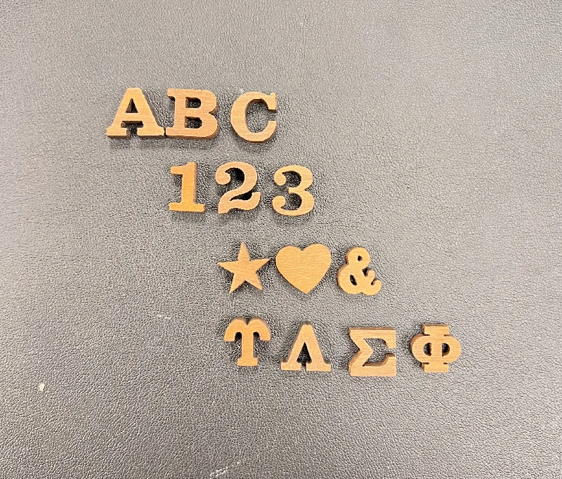 Peel-n-Stick Letters (1/2 in)