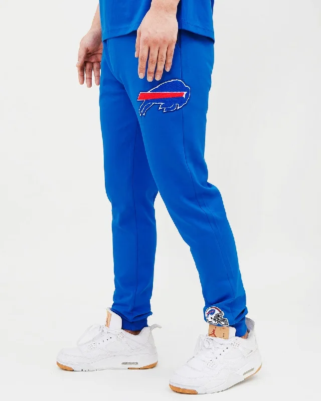 NFL BUFFALO BILLS CLASSIC CHENILLE MEN'S JOGGER (ROYAL BLUE)