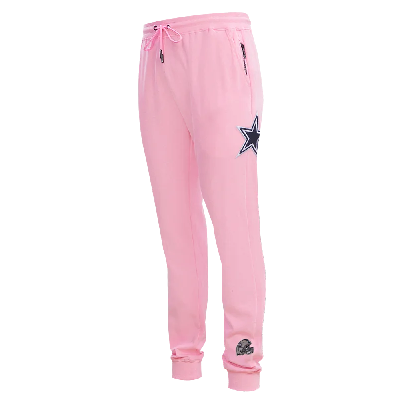 NFL DALLAS COWBOYS CLASSIC CHENILLE MEN'S JOGGER (PINK)