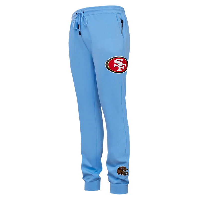 NFL SAN FRANCISCO 49ERS CLASSIC CHENILLE DK JOGGER (UNIVERSITY BLUE)