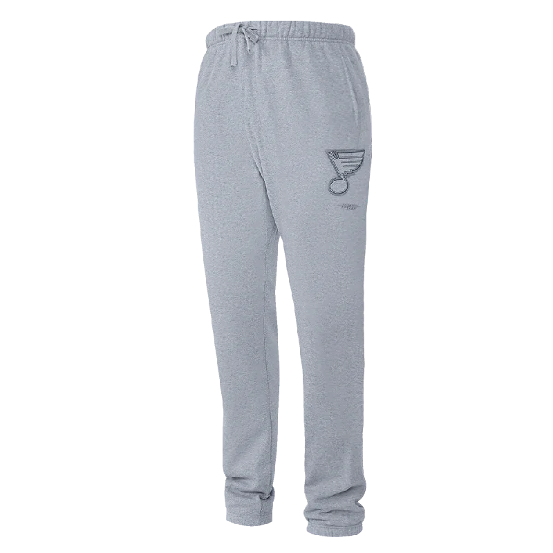 NHL ST. LOUIS BLUES NEUTRAL MEN'S SWEATPANT (DARK HEATHER GRAY)