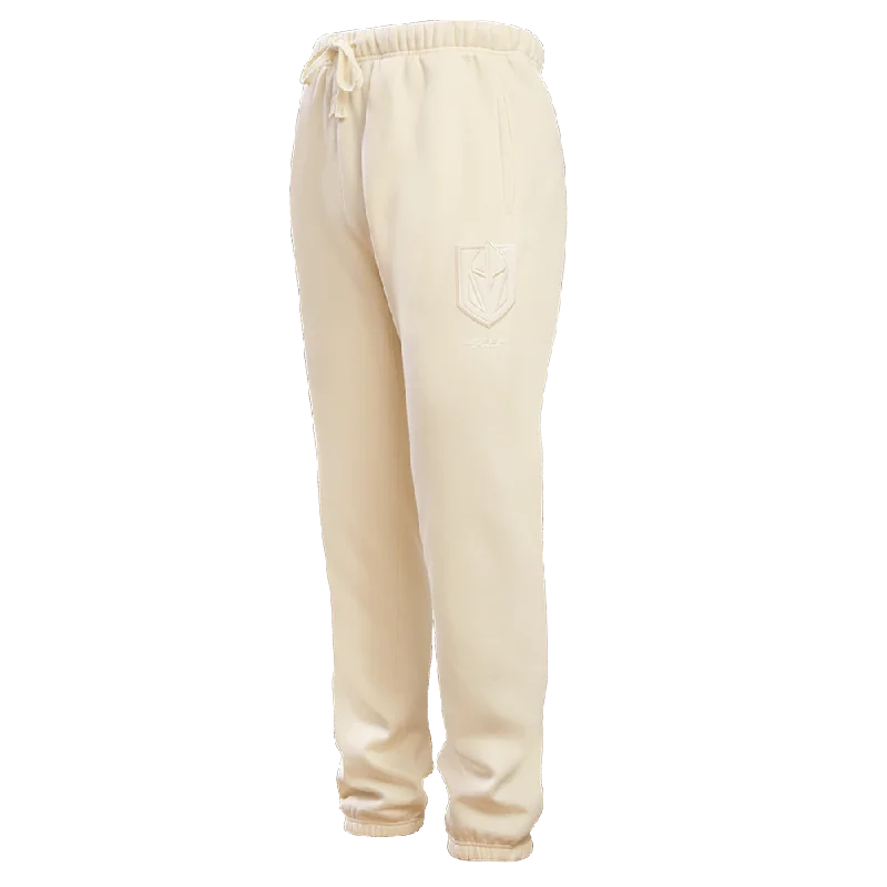 NHL VEGAS GOLDEN KNIGHTS NEUTRAL FLC SWEATPANT (EGGSHELL)