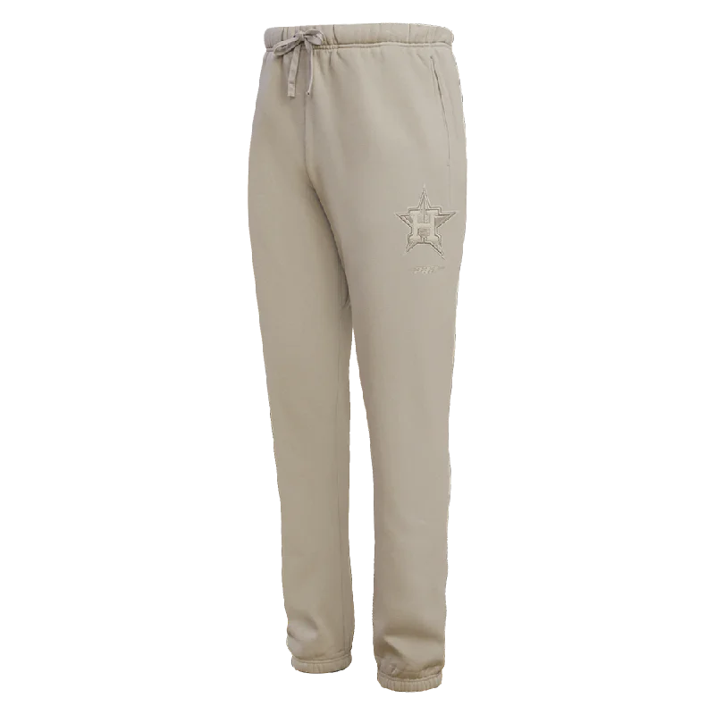 MLB HOUSTON ASTROS NEUTRAL FLC SWEATPANT (TAUPE)