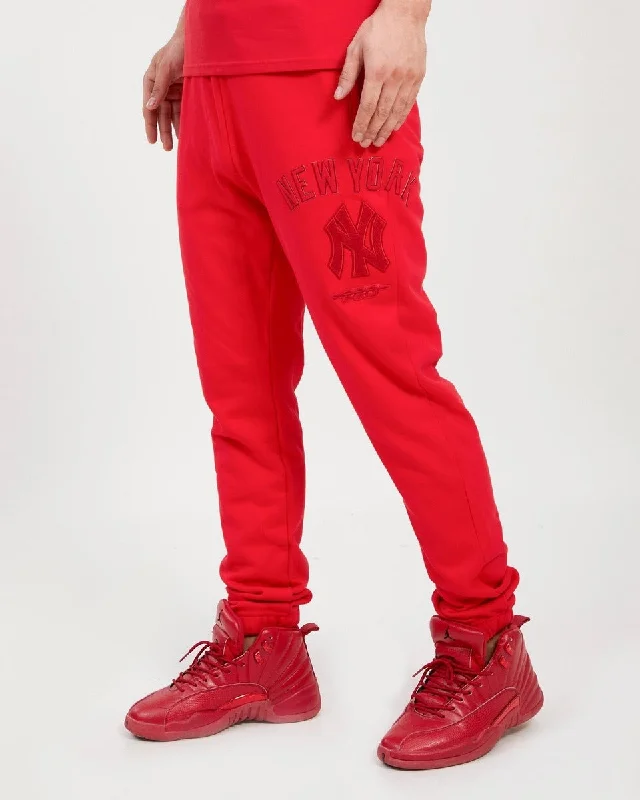 MLB NEW YORK YANKEES CLASSIC TRIPLE RED MEN'S SWEATPANT (TRIPLE RED)