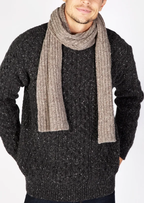 IrelandsEye Luxe Ribbed Scarf | Rocky Ground