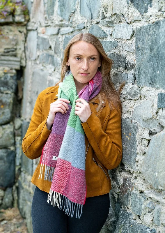 McNutt Scarf | Green Smoke Check